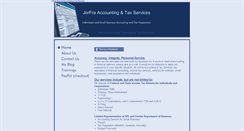 Desktop Screenshot of jorfraaccounting.com