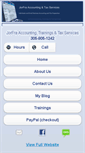 Mobile Screenshot of jorfraaccounting.com